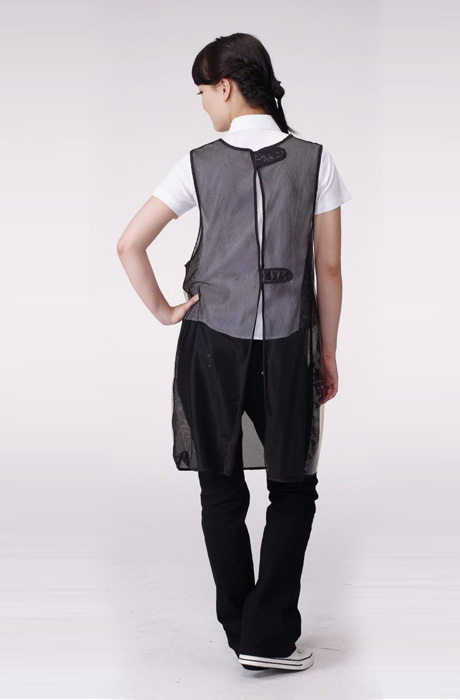 헤어2000,[요들가운] 요들 모델 백메쉬 앞치마 MD-366 블랙