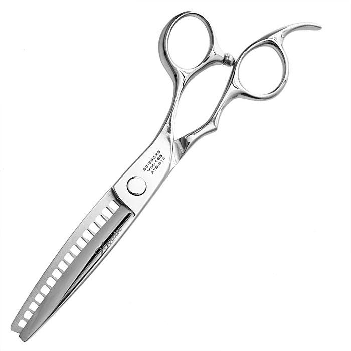 헤어2000,[하리츠] 하리츠 6인치 고급 16발 5홈 단조 특수 틴닝 가위 YM-165