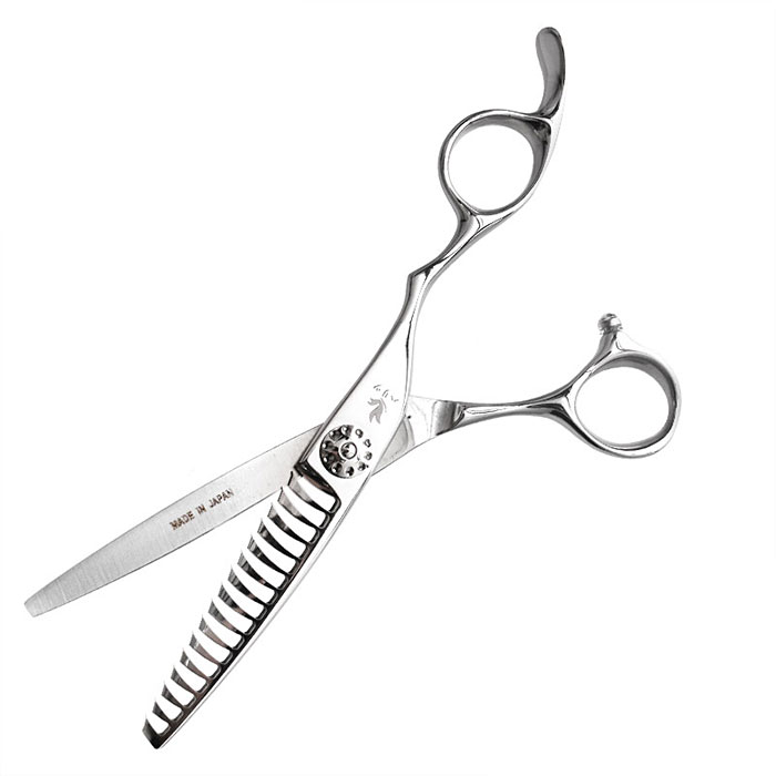 헤어2000,[하리츠] 하리츠 6인치 고급 16발 5홈 단조 특수 틴닝 가위 YM-165