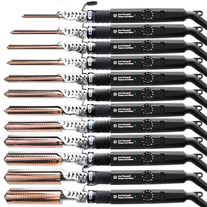 헤어2000,[ASEL] 아셀 로즈골드 티타늄 원권 아이롱 마스터(최고급) 4mm