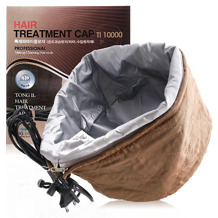 헤어2000,[통일] 통일 특수 이중 파마 전기모자TI-10000 (브라운) 고급형