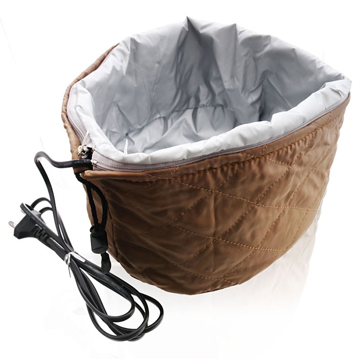 헤어2000,[통일] 통일 특수 이중 파마 전기모자TI-10000 (브라운) 고급형