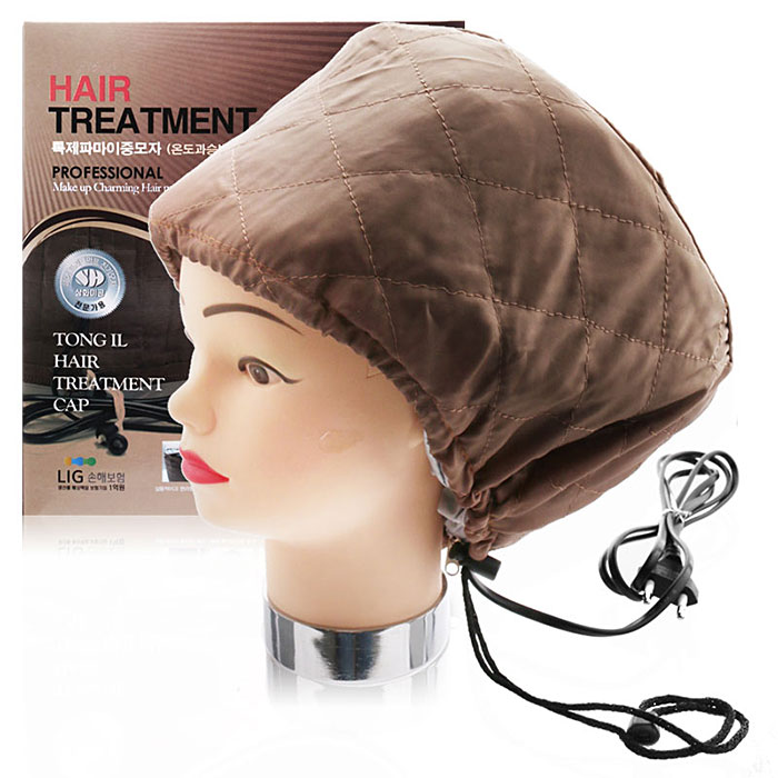 헤어2000,[통일] 통일 특수 이중 파마 전기모자TI-10000 (브라운) 고급형