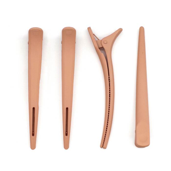 헤어2000,[진성] 제이에스 그램프 클립핀셋 4개 1세트 (덕 빌)