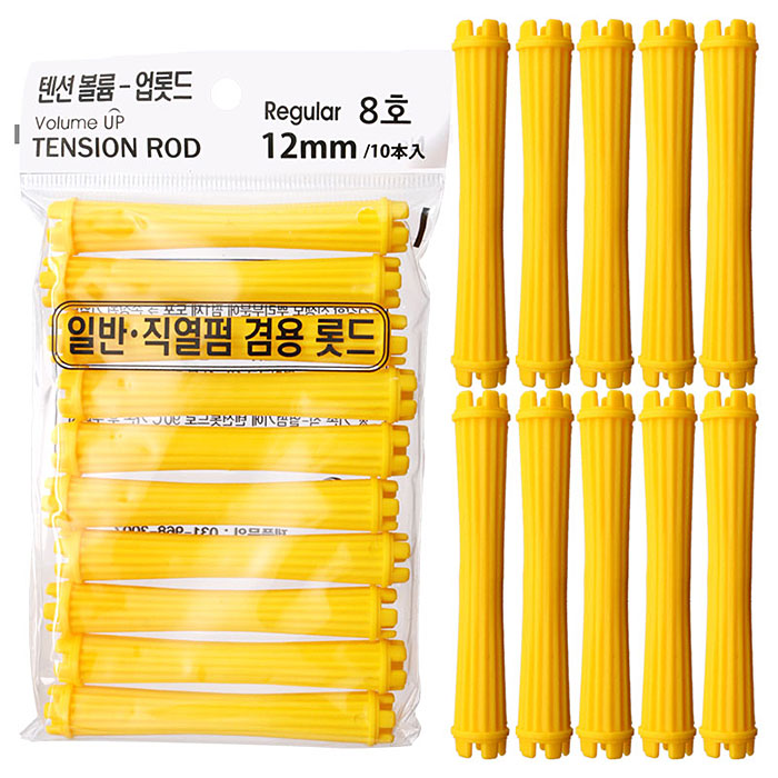 헤어2000,[그라시아] 텐션 볼륨업 롯드 소형 세트 6호~10호(각20개입씩) 총100개