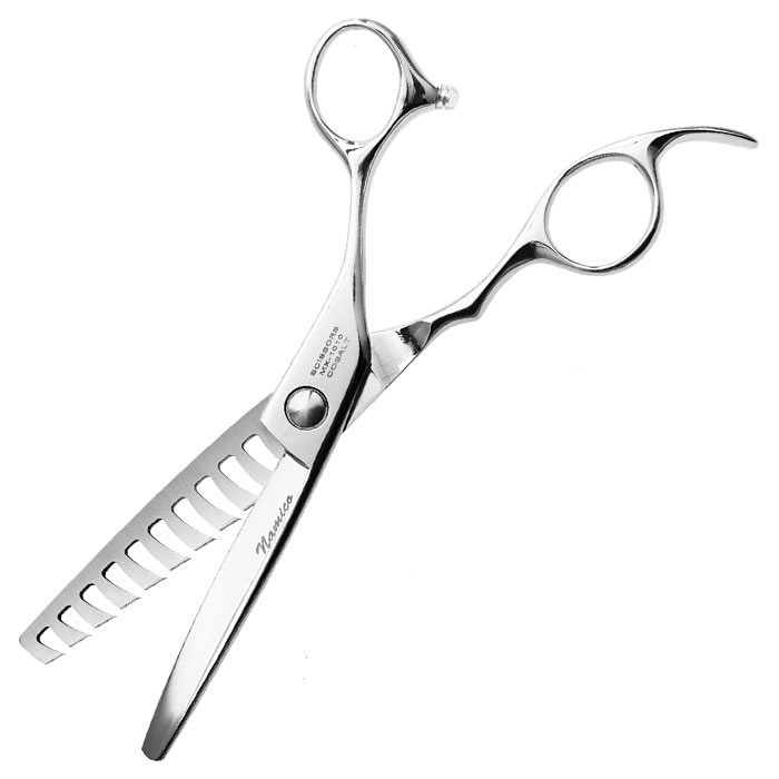 헤어2000,[NAMIKO] 나미코 전문가용 10발 10홈 낙타형 가위 MX-1010 (텐텐가위)