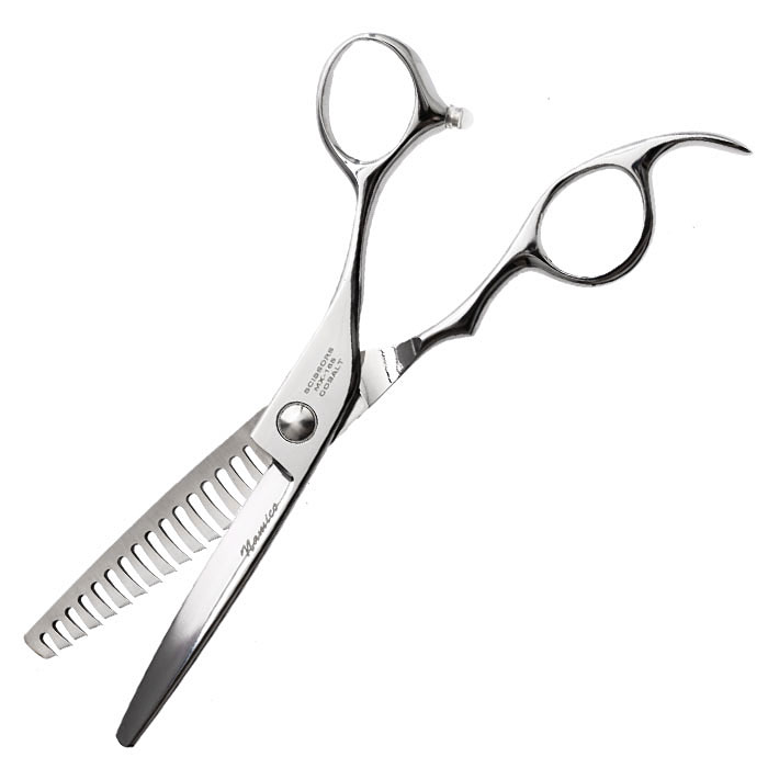 헤어2000,[NAMIKO] 나미코 전문가용 16발 5홈 낙타형 가위 MX-165