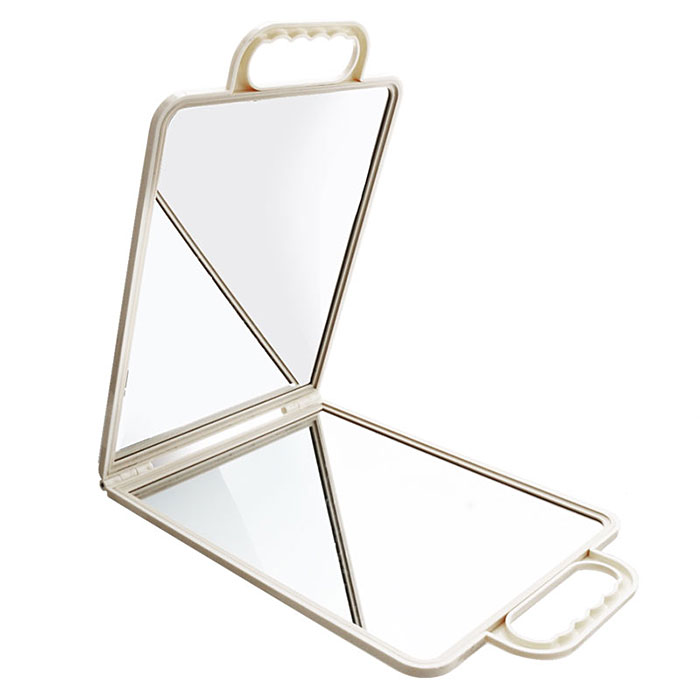 헤어2000,[DDY] 에코 양면 폴더 뒷거울 (아이보리색)