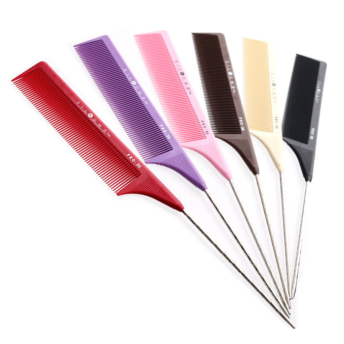 헤어2000,[우에하라 셀] 우에하라 실크콤비 전문가용 철꼬리빗 PRO-50