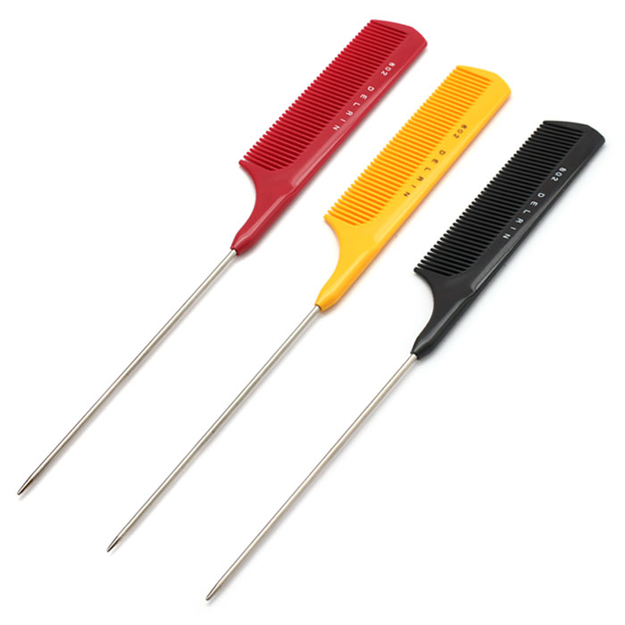 헤어2000,[우에하라 셀] 우에하라 뉴 델린 콤비 철꼬리빗 #802