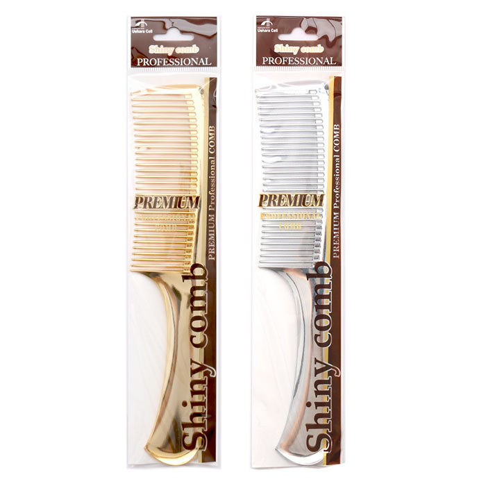 헤어2000,[우에하라 셀] 우에하라 샤이니콤 전문가용 커트빗(순금도금)