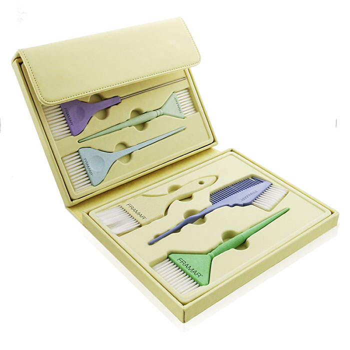 헤어2000,[FRAMAR] 프라마 가든 파티 컬러 브러쉬 세트(한정판) (옴브레/솜브레/발레아쥬)