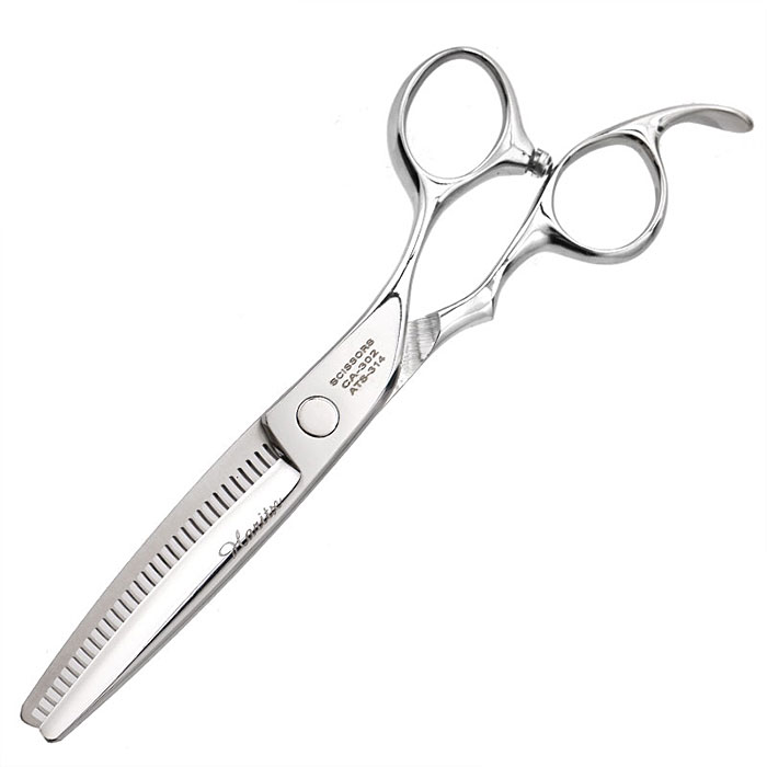 헤어2000,[하리츠] 하리츠 6인치 고급 30발 2홈 단조 틴닝 가위 CA-302