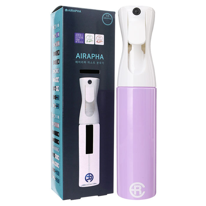 헤어2000,[이노스킨] 에어라파 미세 에어분무기 용량 300ml 중대형 (색상:화이트/라벤더)