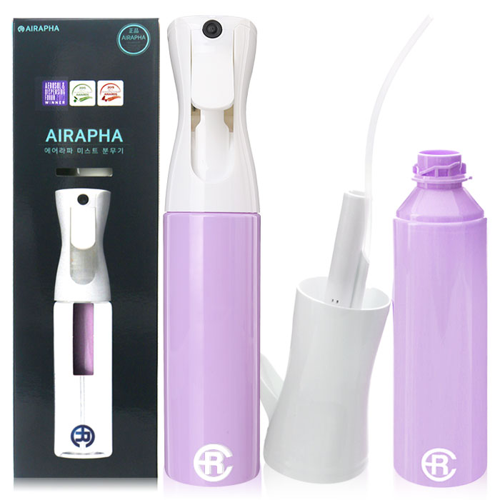 헤어2000,[이노스킨] 에어라파 미세 에어분무기 용량 300ml 중대형 (색상:화이트/라벤더)