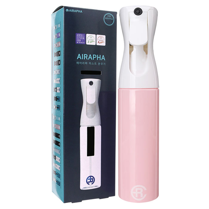 헤어2000,[이노스킨] 에어라파 미세 에어분무기 용량 300ml 중대형 (색상:화이트/핑크)