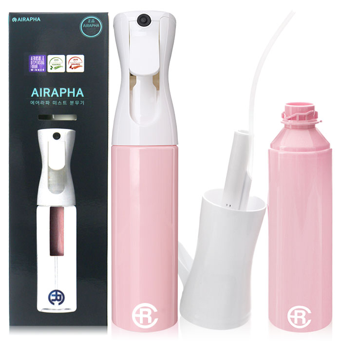 헤어2000,[이노스킨] 에어라파 미세 에어분무기 용량 300ml 중대형 (색상:화이트/핑크)