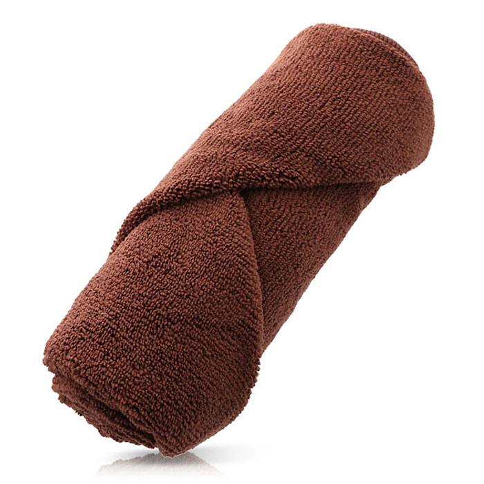 헤어2000,[윈크린] 벨로 극세사 타올(타월)수건 - 브라운
