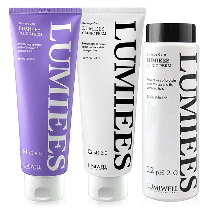 헤어2000,[루미웰] 루미에스 데미지케어 클리닉 펌 380ml M (손상모용 pH8.0) (박스단위특가)