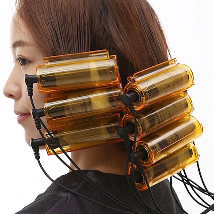 헤어2000,[합신전자] 합신 디지털펌 롤 캡 (1호~4호 40개 1세트) (롤 캡)