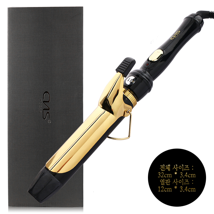 헤어2000,[월드] CNS 파워 컬링 아이롱 블랙/골드에디션 31mm~40mm 각선택