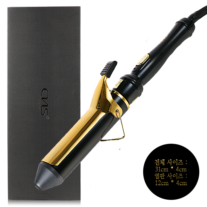 헤어2000,[월드] CNS 파워 컬링 아이롱 블랙/골드에디션 31mm~40mm 각선택
