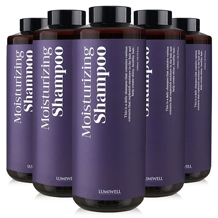 헤어2000,[루미웰] 루미에스 모이스쳐라이징 샴푸 1,500ml (박스단위특가) 펌푸 4개 증정