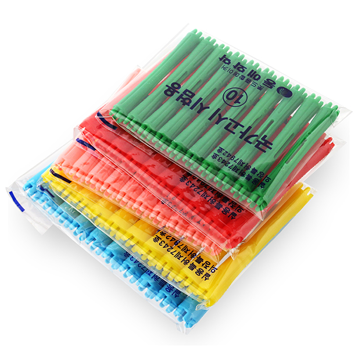 헤어2000,[학원용] 학원용 헤어 롯드 1봉 10개입 종합 (국가고시/실기시험용)