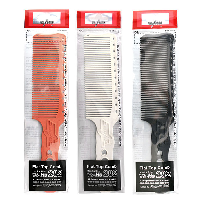 헤어2000,[Y.S.PARK] 와이에스박 손잡이형 맘보 콤비 커트빗 (MAMBO Combs) YS-Hs282 (종합 선택)