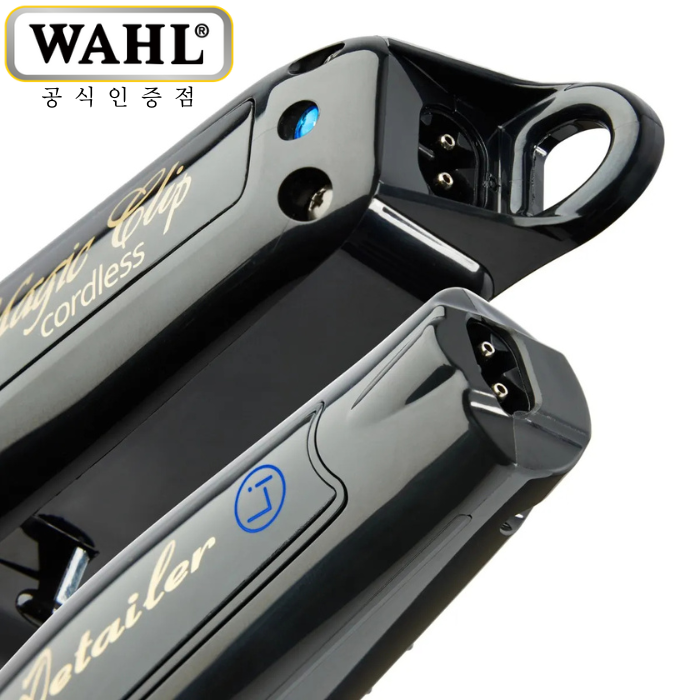 헤어2000,[WAHL] 왈 클리퍼 5-스타 매직클립 + 디테일러 (무선 블랙) (2종 1셋트)