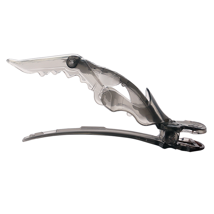 헤어2000,[새범뷰티] 쪼야 티라노 클립핀셋 4개1셋트(대사이즈) (색상:반투명 블랙)