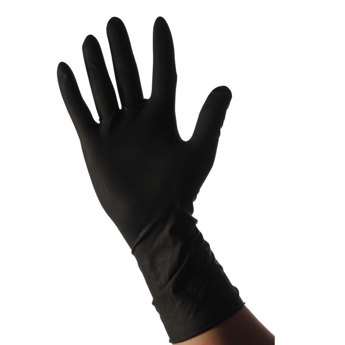 헤어2000,[모리스] 모리스 고급 미용장갑 블랙(대/중/소 각 선택) 낱개20개입 10쌍 1갑