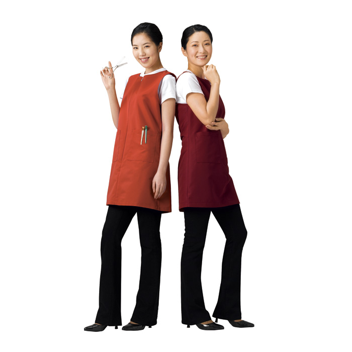 헤어2000,[라인유니폼] 지퍼 유니폼